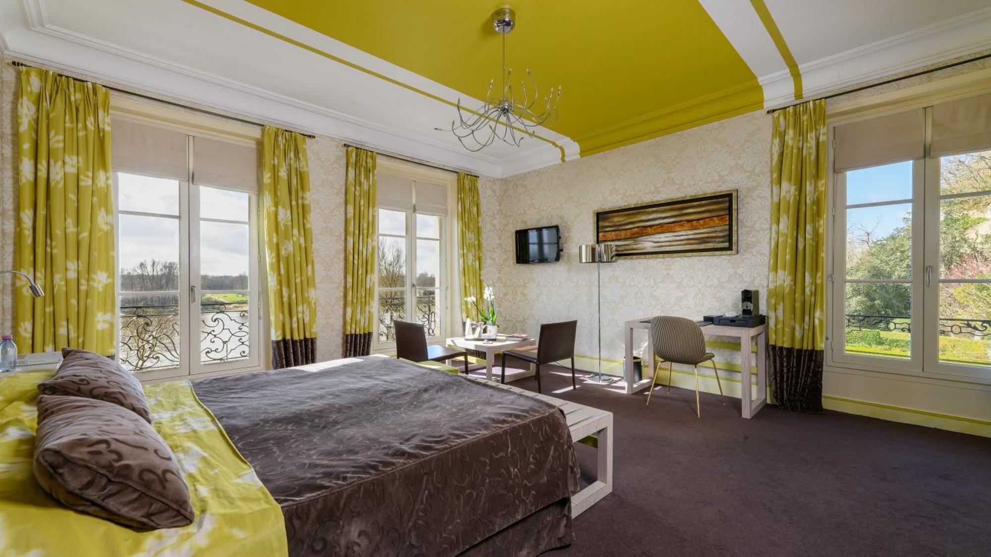 Hotel Les Hautes Roches Rochecorbon Eksteriør bilde