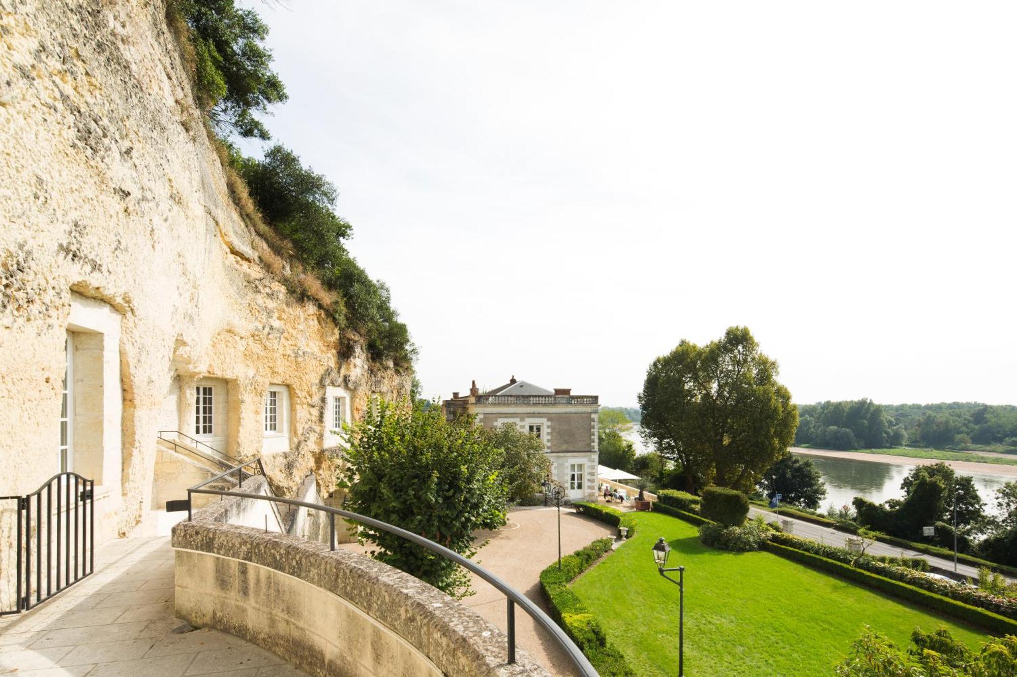 Hotel Les Hautes Roches Rochecorbon Eksteriør bilde