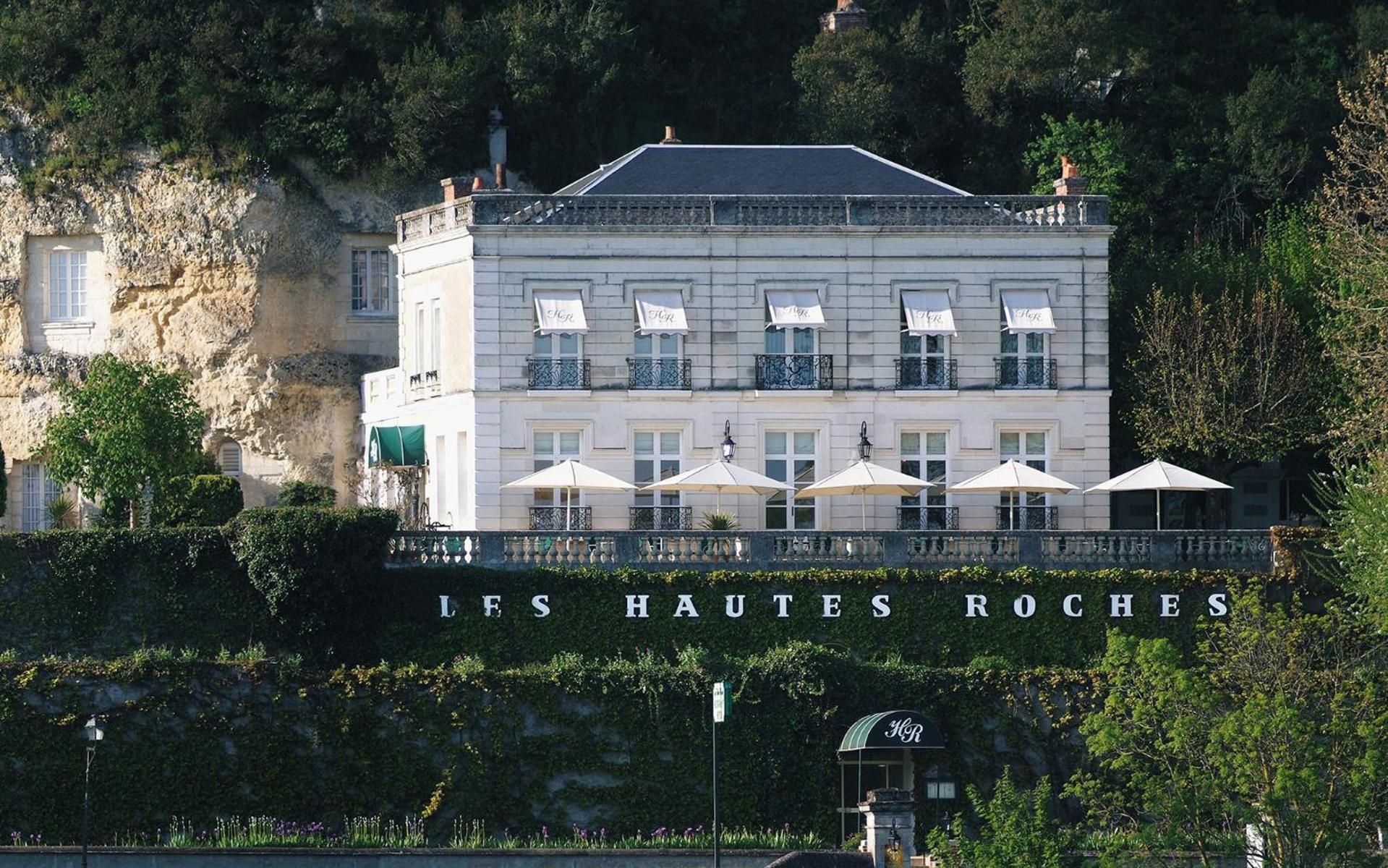Hotel Les Hautes Roches Rochecorbon Eksteriør bilde