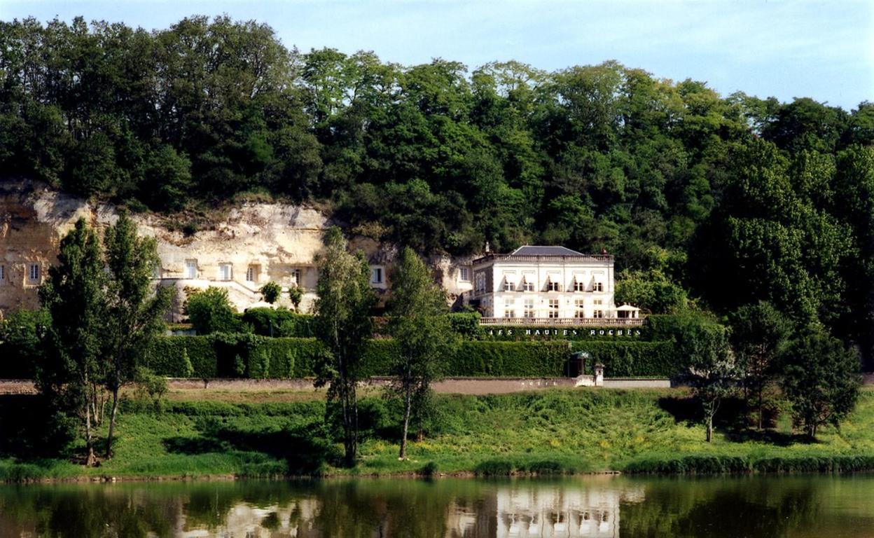 Hotel Les Hautes Roches Rochecorbon Eksteriør bilde